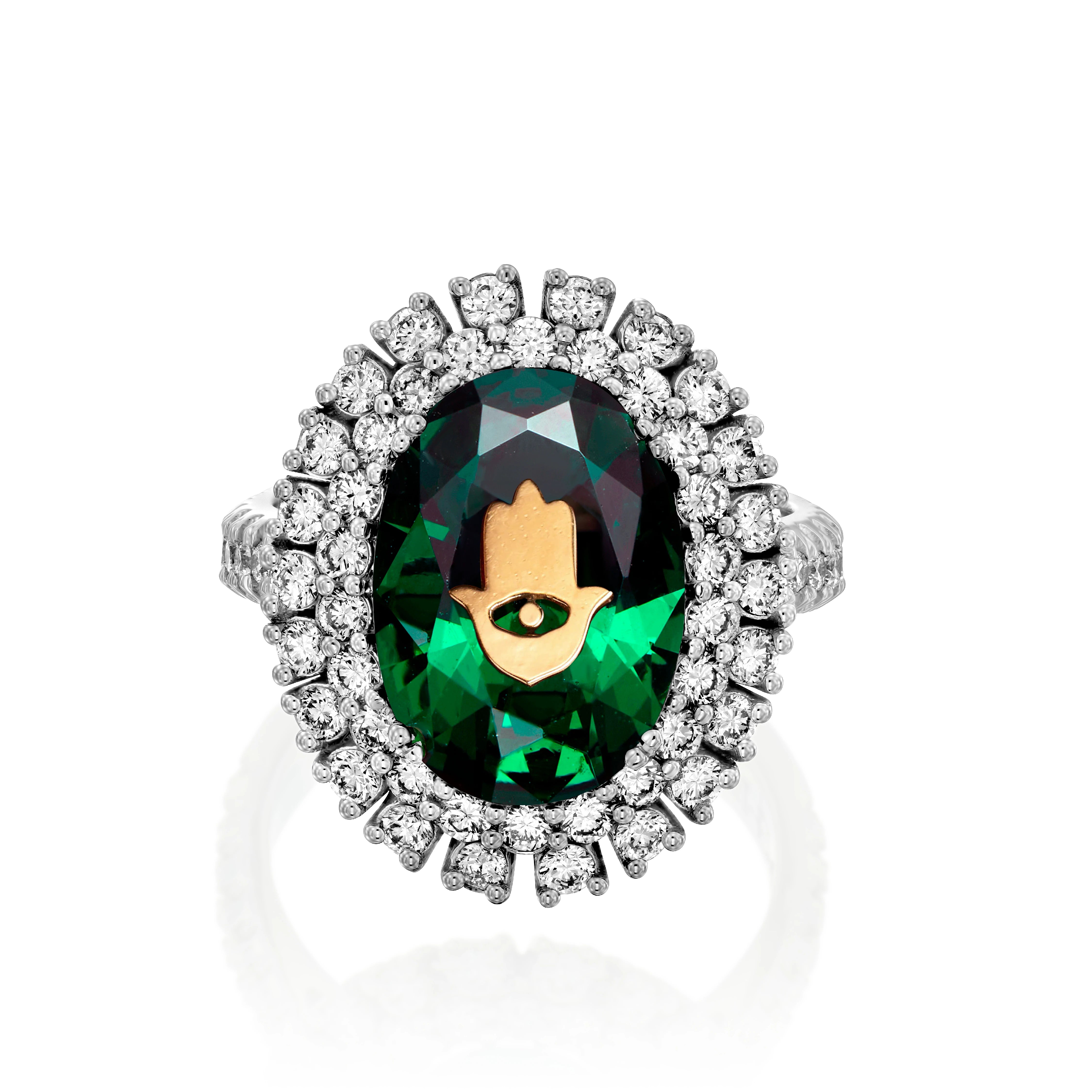 Hei5 Classic Gems-Emerald Ring